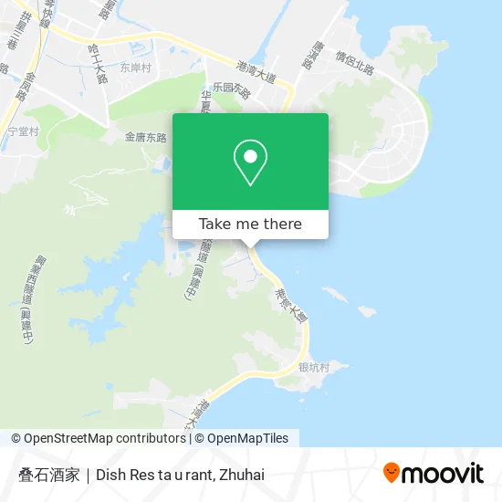 叠石酒家｜Dish Res ta u rant map
