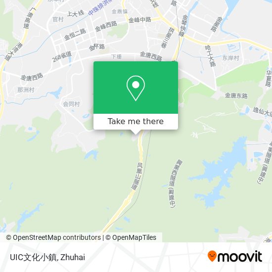 UIC文化小鎮 map