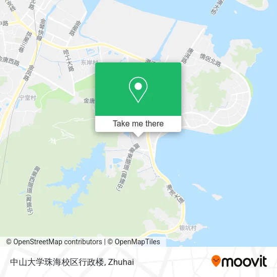 中山大学珠海校区行政楼 map