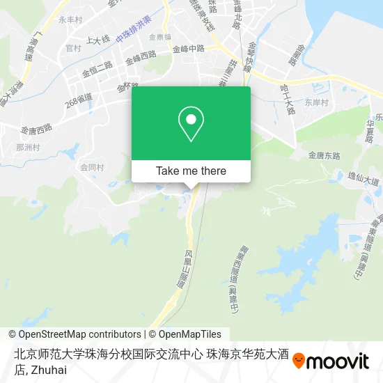 北京师范大学珠海分校国际交流中心 珠海京华苑大酒店 map