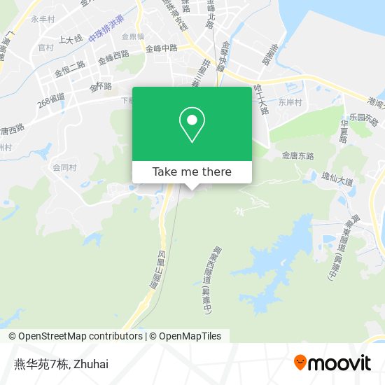 燕华苑7栋 map