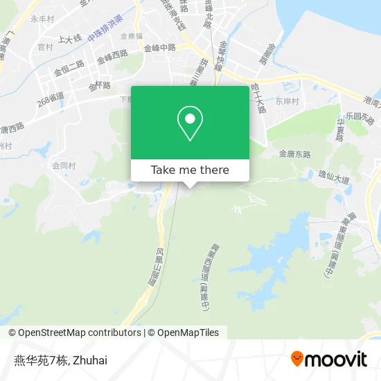 燕华苑7栋 map