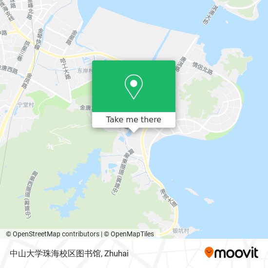 中山大学珠海校区图书馆 map