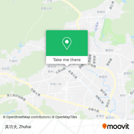 真功夫 map