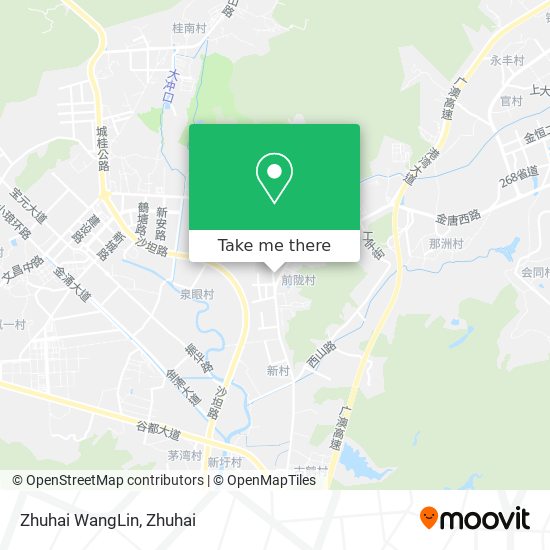 Zhuhai WangLin map