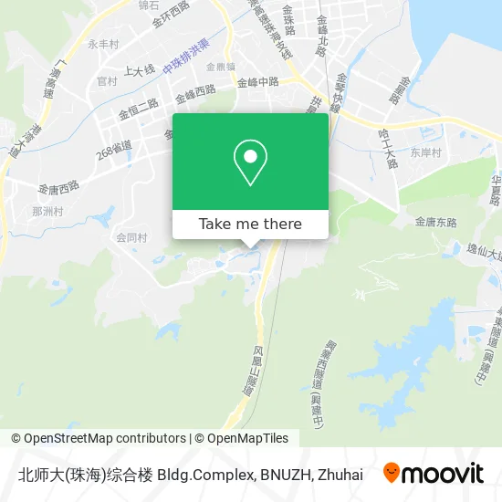 北师大(珠海)综合楼 Bldg.Complex, BNUZH map
