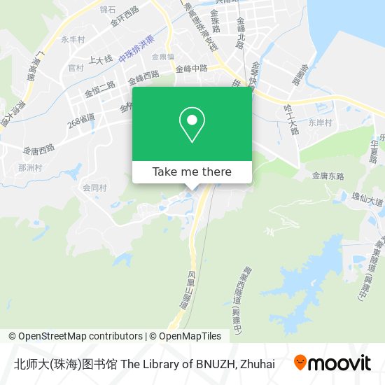 北师大(珠海)图书馆 The Library of BNUZH map