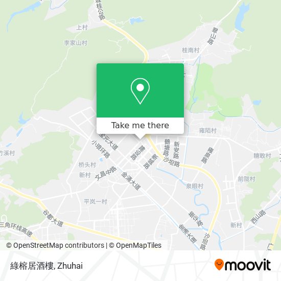 綠榕居酒樓 map