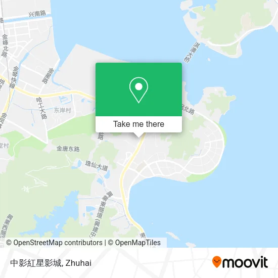 中影紅星影城 map