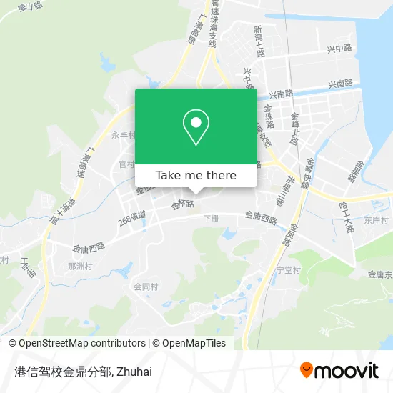 港信驾校金鼎分部 map