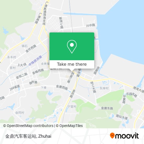 金鼎汽车客运站 map