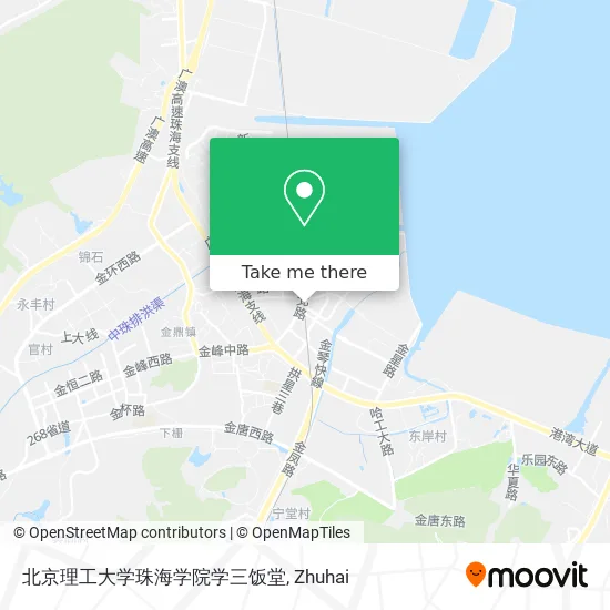 北京理工大学珠海学院学三饭堂 map