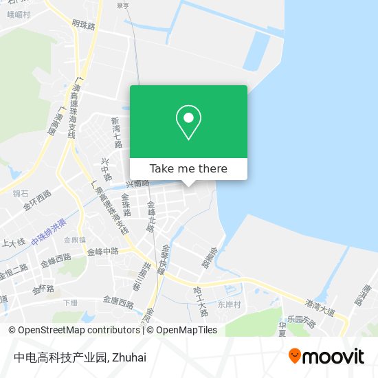 中电高科技产业园 map