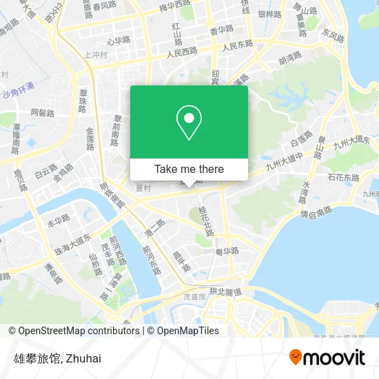 雄攀旅馆 map