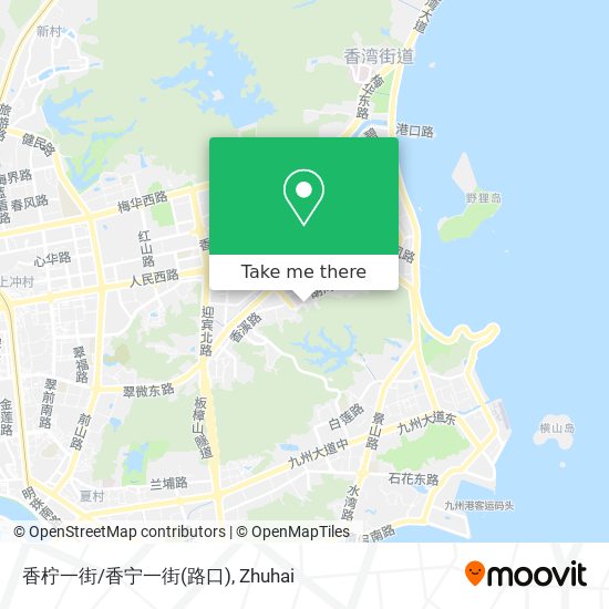 香柠一街/香宁一街(路口) map