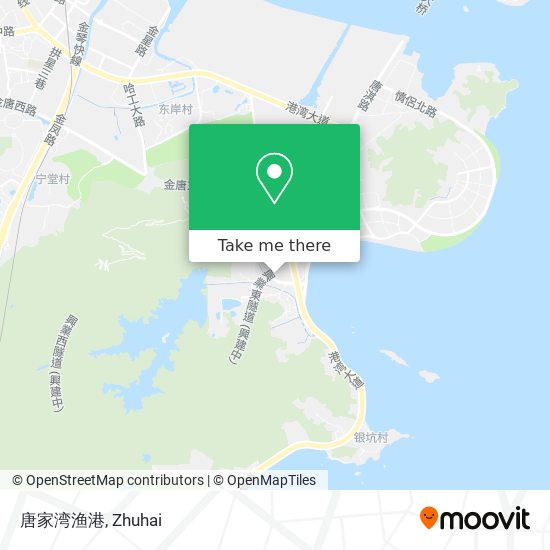 唐家湾渔港 map