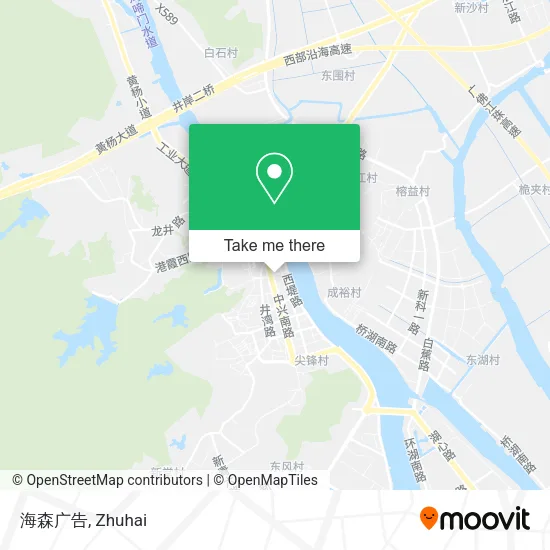 海森广告 map