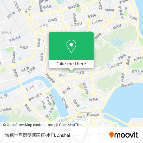 海底世界圆明新园店-南门 map