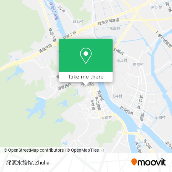 绿源水族馆 map
