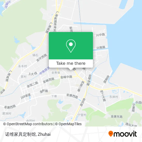 诺维家具定制馆 map