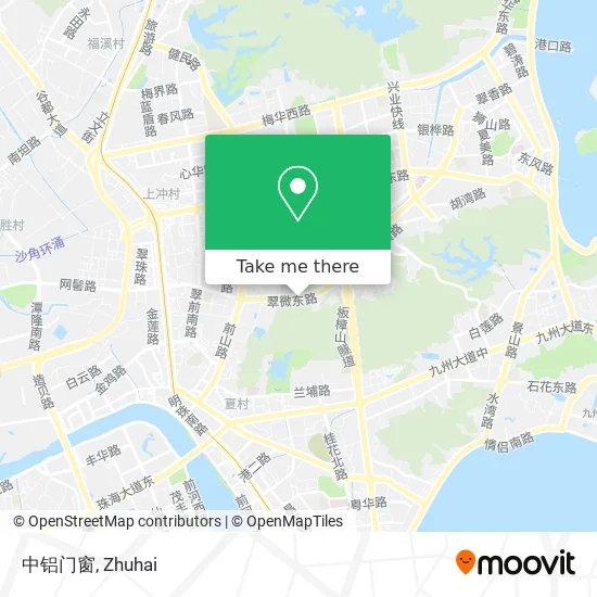 中铝门窗 map
