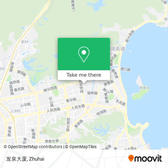 发泉大厦 map