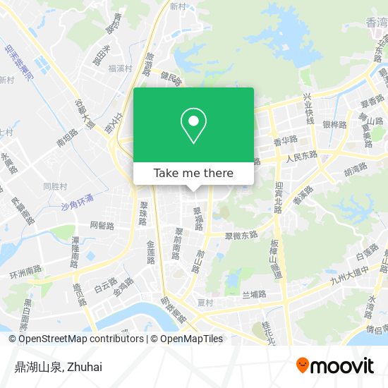 鼎湖山泉 map