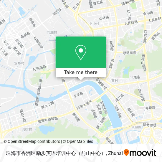 珠海市香洲区励步英语培训中心（前山中心） map