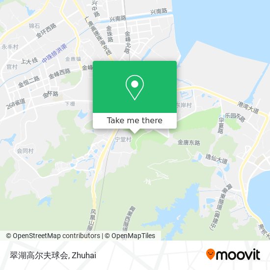 翠湖高尔夫球会 map