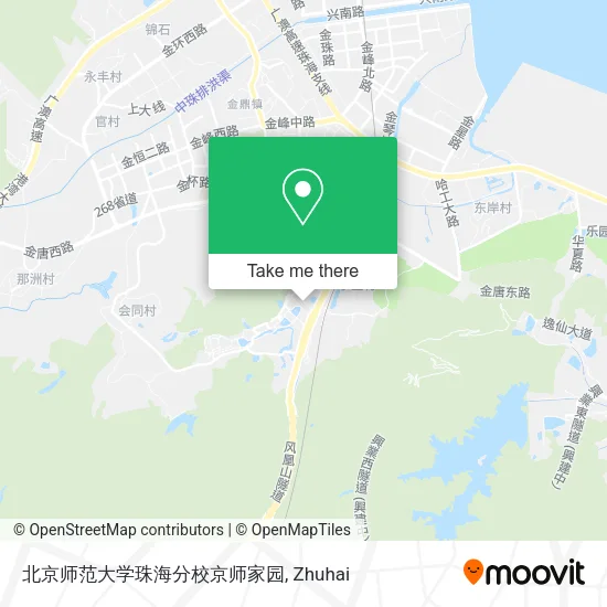 北京师范大学珠海分校京师家园 map