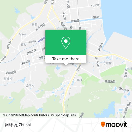 网球场 map