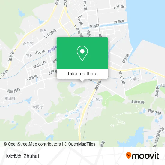 网球场 map