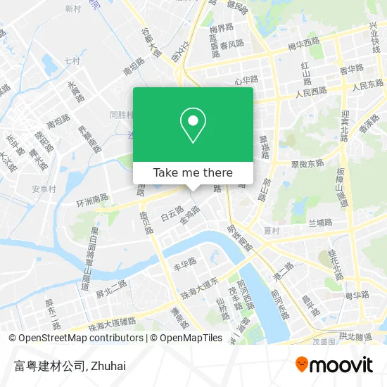富粤建材公司 map