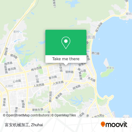 富安机械加工 map