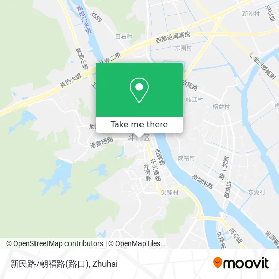 新民路/朝福路(路口) map