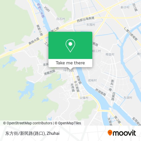 东方街/新民路(路口) map