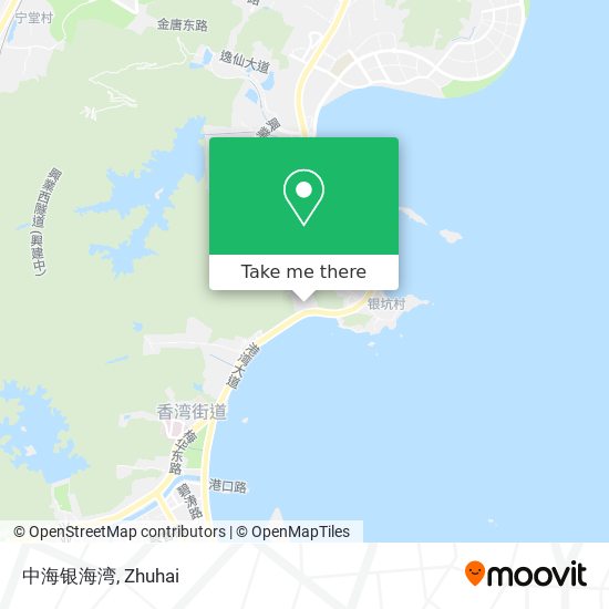 中海银海湾 map