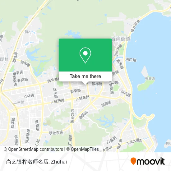 尚艺银桦名师名店 map