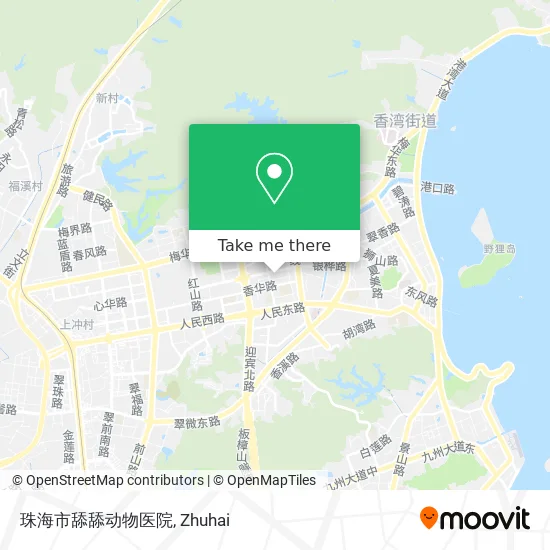 珠海市舔舔动物医院 map