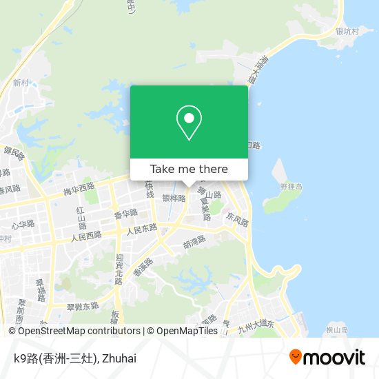 k9路(香洲-三灶) map