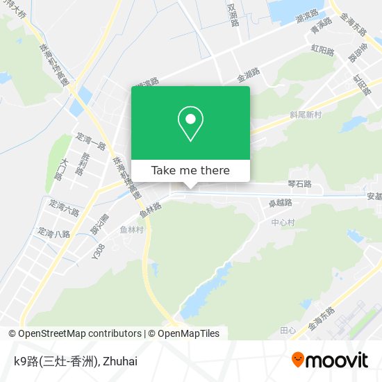 k9路(三灶-香洲) map