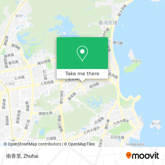 南香里 map