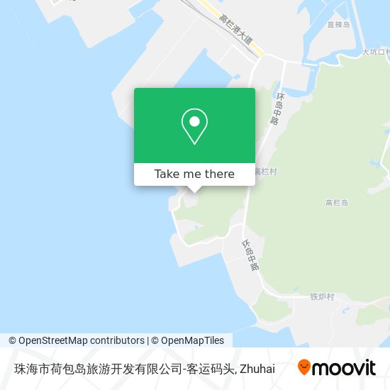 珠海市荷包岛旅游开发有限公司-客运码头 map