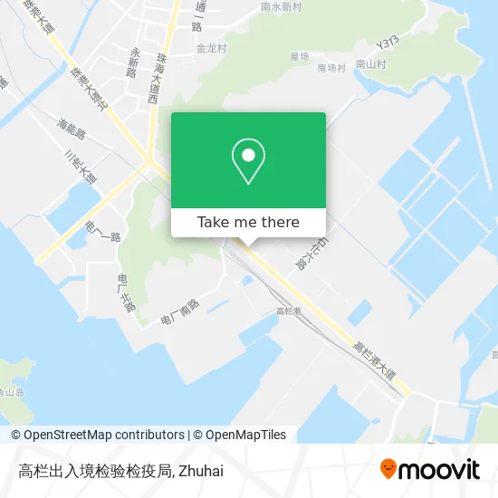 高栏出入境检验检疫局 map