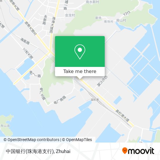 中国银行(珠海港支行) map