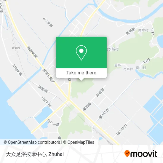 大众足浴按摩中心 map
