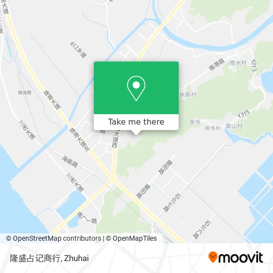 隆盛占记商行 map