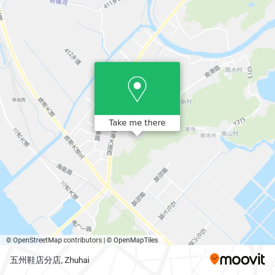 五州鞋店分店 map