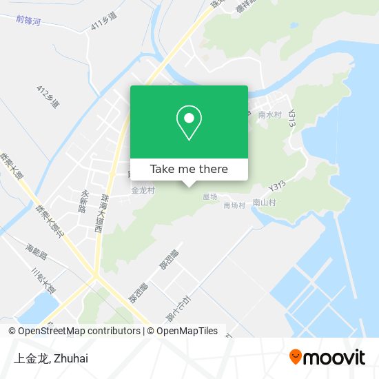 上金龙 map