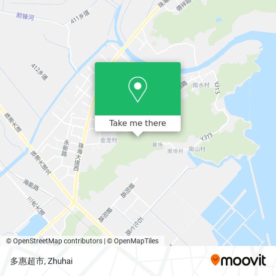 多惠超市 map